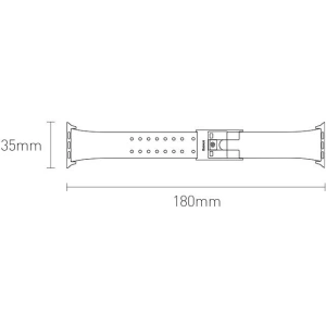 Kup Baseus Slip-Thru Apple Watch 4/5/6/7/SE/8/9/10 40/41/42mm schwarz - BSU4170 - {ean13} - Sklep Home Screen