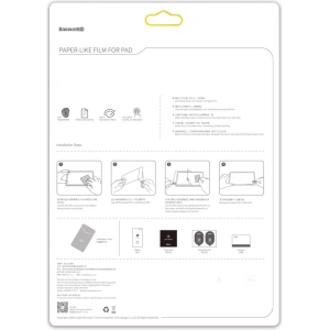Kup Matt képernyőfólia 0.15mm Baseus Papírszerű Apple iPad mini 2021 (6. generáció) / iPad mini 8.3" 2024 7gen - BSU4171 - {ean13} - Sklep Home Screen