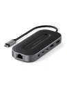 Kup Satechi Adapter Multiport Adapter USB-C (2x UBS-C, USB-A, 8K HDMI, 2.5G Ethernet, Klinkenanschluss) (spacegrau) - STH43 - {ean13} - Sklep Home Screen