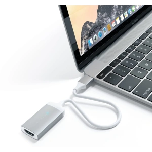 Buy Satechi Aluminium Adapter USB-C/4K HDMI (silver) - STH45 - {ean13} - Home Screen Store Europe