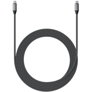 Buy Satechi USB-C/USB-C Cable 100W 2m (space gray) - STH46 - {ean13} - Home Screen Store Europe