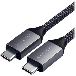 Buy Satechi USB-C/USB-C Cable 100W 2m (space gray) - STH46 - {ean13} - Home Screen Store Europe