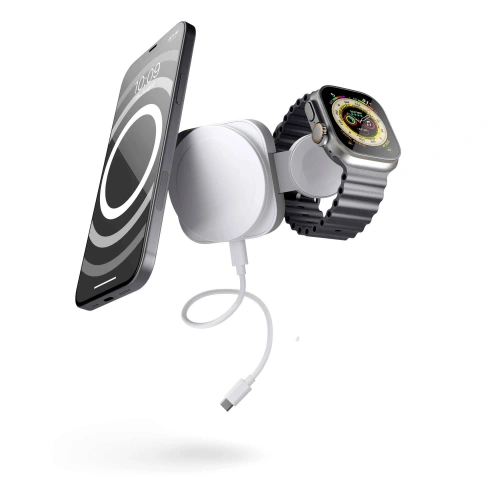 Kup Bezdrátová nabíječka ZENS Travel 2w1 MagSafe, Apple Watch - ZENS12 - {ean13} - Sklep Home Screen