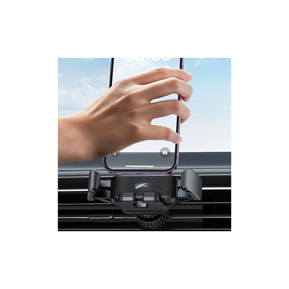 Uchwyt samochodowy AWEI X39 do kratki wentylacyjnej czarny/black