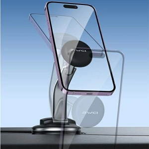 Kup Suport auto AWEI X45 pentru geam/pe tabloul de bord negru/black - AWEI144 - {ean13} - Sklep Home Screen