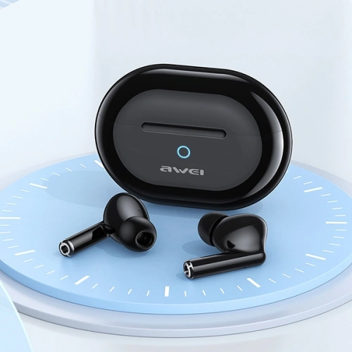 Buy AWEI T61 TWS Earphones Bluetooth 5.3 + docking station black - AWEI146 - {ean13} - Home Screen Store Europe