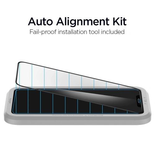 Kup Gehärtetes Glas Spigen GLAS.tR AlignMaster Apple iPhone 11 Schwarz - SPN896BLK - {ean13} - Sklep Home Screen