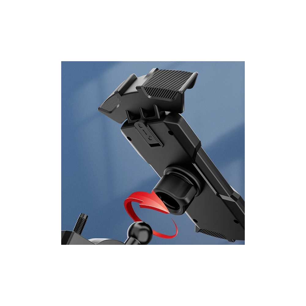 Uchwyt rowerowy AWEI X47 do ramy czarny/black