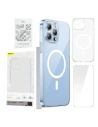 Kup Etui Baseus Magnetic Crystal Clear Apple iPhone 13 Pro (transparent) + sticlă securizată + set de curățare - BSU4175 - {ean13} - Sklep Home Screen