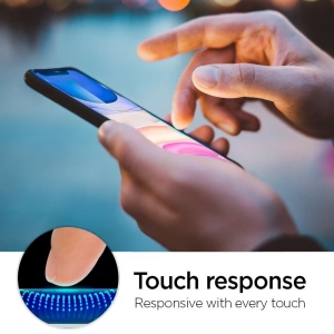 Kup Edzett üveg Spigen GLAS.tR AlignMaster Apple iPhone 11 Fekete - SPN896BLK - {ean13} - Sklep Home Screen