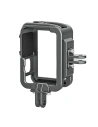 Carcasă de aluminiu de protecție Telesin pentru GoPro Hero 11/10/9 cu suport vertical