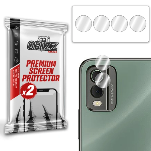 Kup GrizzGlass HybridGlass Geam de cameră pentru Nokia C32 - GRZ4941 - {ean13} - Sklep Home Screen