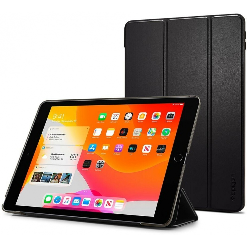 Kup Etui Spigen Smart Fold Apple iPad 10.2 2019 Black - 8809685622468 - SPN904BLK - Homescreen.pl
