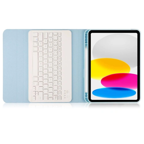 Kup Tech-Protect Apple Tasche Sc Stift + Tastatur iPad 10.9 2022 (10. Generation) Himmelblau - THP1938 - {ean13} - Sklep Home Screen