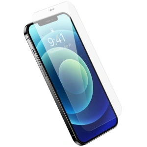 Szkło hartowane z powłoką przeciwpyłową 0.3mm Baseus Schott HD Apple iPhone 12/12 Pro