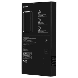 Szkło hartowane z powłoką przeciwpyłową 0.3mm Baseus Schott HD Apple iPhone 12/12 Pro