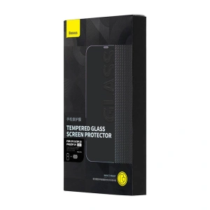 Kup 0.3mm Baseus Apple Gehärtetes Glas mit Staubbeschichtung Schott HD iPhone 14/13/13 Pro - BSU4182 - {ean13} - Sklep Home Screen