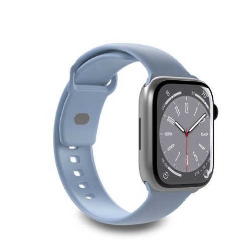 Kup Pasek PURO ICON Apple Watch 4/5/6/7/SE/8/9/10 40/41/42mm (S/M & M/L) (Albastru pudră) - PUR697 - {ean13} - Sklep Home Screen