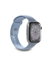 Pasek PURO ICON Apple Watch 4/5/6/7/SE/8/9/10 40/41/42mm (S/M & M/L) (Albastru pudră)