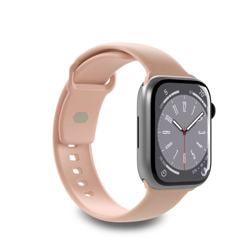 Kup Pásek PURO ICON Apple Watch 4/5/6/7/SE/8/9/10 40/41/42mm (S/M & M/L) (Dusty Pink) - PUR701 - {ean13} - Sklep Home Screen