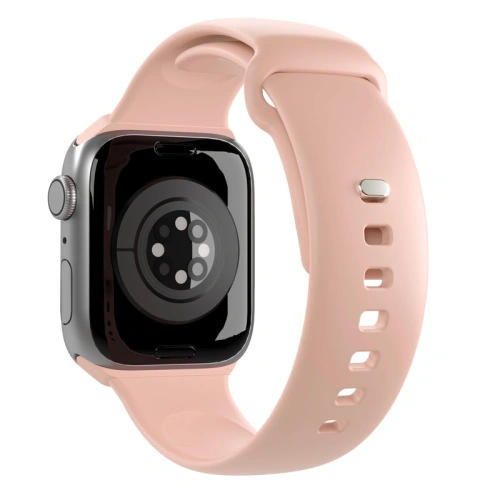 Kup Pásek PURO ICON Apple Watch 4/5/6/7/SE/8/9/10 40/41/42mm (S/M & M/L) (Dusty Pink) - PUR701 - {ean13} - Sklep Home Screen