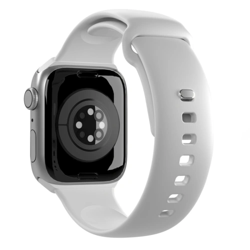 Kup Puro Icon szíj Apple Watch 4/5/6/7/SE/8/9/10 40/41/42mm (S/M & M/L) (Fehér) - PUR702 - {ean13} - Sklep Home Screen