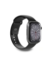 PURO ICON Apple Watch 4/5/6/7/SE/8/9/Ultra 44/45/49mm(S/M & M/L) (Fekete)