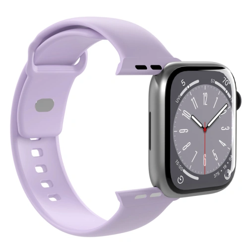 Kup Pasek PURO ICON Apple Watch 4/5/6/7/SE/8/9/Ultra 44/45/49mm (S/M & M/L) (Tech Lavender) - PUR708 - {ean13} - Sklep Home Screen