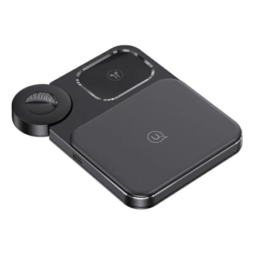 Buy USAMS 3in1 Wireless Charger 15W black (US-CD190) - USA963 - {ean13} - Home Screen Store Europe