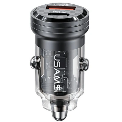 Kup Încărcător auto USAMS C35 USB-A+USB-C 45W Încărcare rapidă negru (US-CC175) - USA964 - {ean13} - Sklep Home Screen