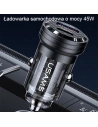 Kup Încărcător auto USAMS C35 USB-A+USB-C 45W Încărcare rapidă negru (US-CC175) - USA964 - {ean13} - Sklep Home Screen