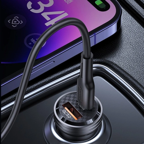 Kup Încărcător auto USAMS C35 USB-A+USB-C 45W Încărcare rapidă negru (US-CC175) - USA964 - {ean13} - Sklep Home Screen
