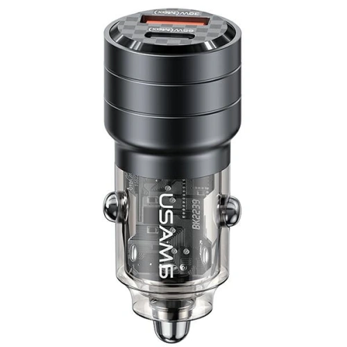 Kup Încărcător auto USAMS C36 USB-A+USB-C 95W Încărcare rapidă negru (US-CC176) - USA966 - {ean13} - Sklep Home Screen
