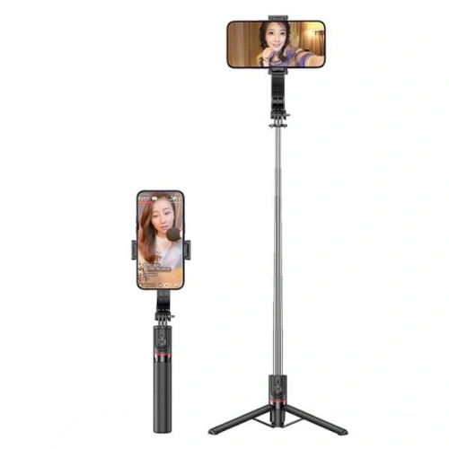 Kup Selfie tyč USAMS Selfie Stick Tripod černá/black (US-ZB256) - USA969 - {ean13} - Sklep Home Screen