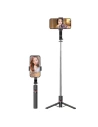 Kijek do selfie USAMS Selfie Stick Tripod czarny/black (US-ZB256)