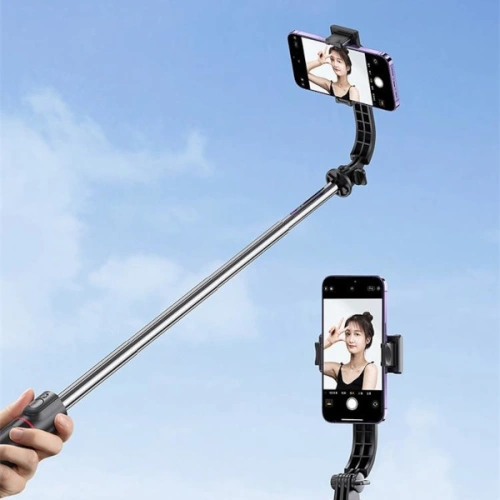 Kup Selfie tyč USAMS Selfie Stick Tripod černá/black (US-ZB256) - USA969 - {ean13} - Sklep Home Screen
