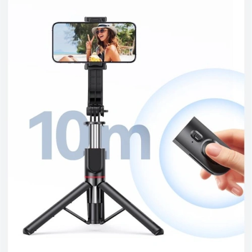 Kup Selfie tyč USAMS Selfie Stick Tripod černá/black (US-ZB256) - USA969 - {ean13} - Sklep Home Screen