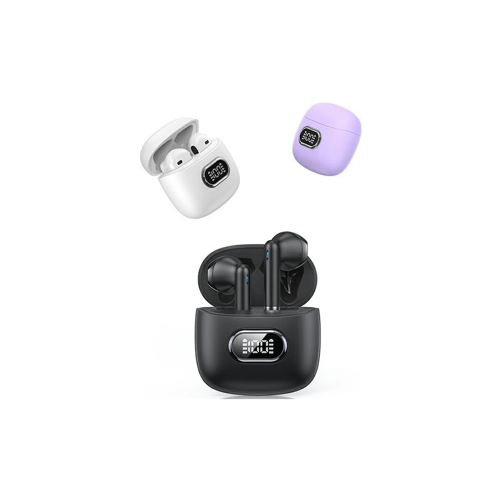 Słuchawki TWS USAMS Bluetooth 5.3 IA II series purpurowy/purple (USAMS-IAII15)