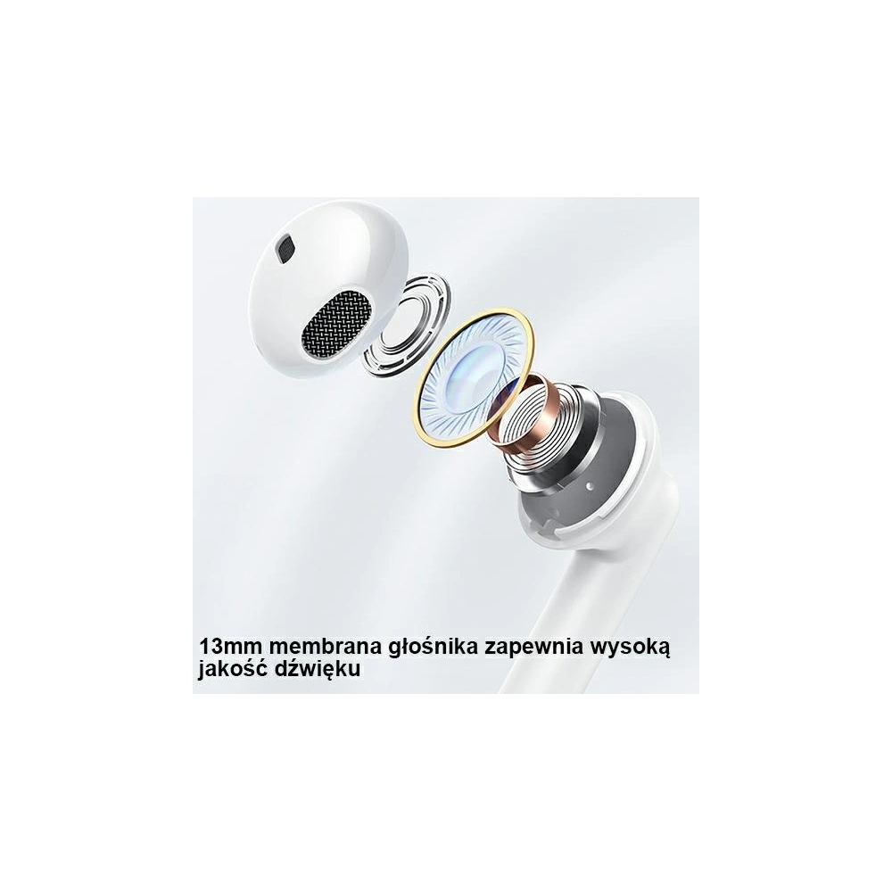 Słuchawki TWS USAMS Bluetooth 5.3 IA II series purpurowy/purple (USAMS-IAII15)