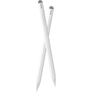 Buy Baseus Smooth Writing 2 Series Active + Passive Stylus with LED Indicator SXBC060302 (white) - BSU4187 - {ean13} - Home Screen Store Europe