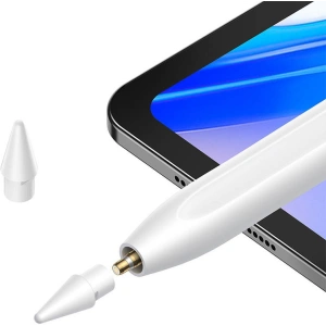 Buy Baseus Smooth Writing 2 Series Active + Passive Stylus with LED Indicator SXBC060302 (white) - BSU4187 - {ean13} - Home Screen Store Europe