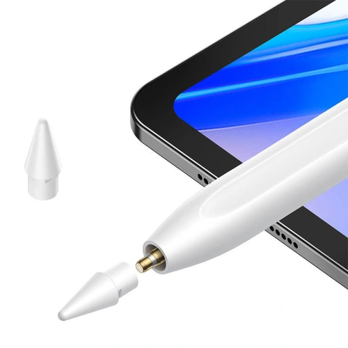 Kup Baseus Aktiver Stylus-Stift Stylus mit Batterieanzeige (weiß) - BSU4188 - {ean13} - Sklep Home Screen