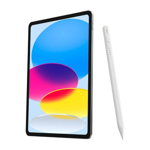 Kup Baseus Aktiver Stylus-Stift Stylus mit Batterieanzeige (weiß) - BSU4188 - {ean13} - Sklep Home Screen