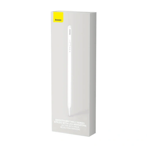 Kup Baseus Aktiver Stylus-Stift Stylus mit Batterieanzeige (weiß) - BSU4188 - {ean13} - Sklep Home Screen