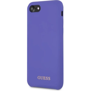 Kup Guess Apple Case GUHCI8LSGLUV iPhone 8/7 lila/violett Hartschalenetui Silikon - GUE2575 - {ean13} - Sklep Home Screen