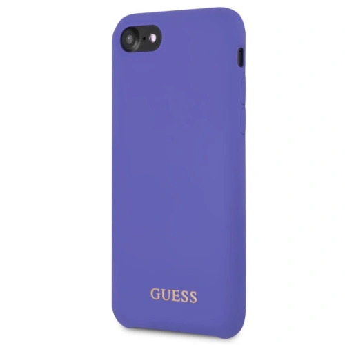 Kup Etui Guess GUHCI8LSGLUV Apple iPhone 8/7 fialové/hard case silikon - GUE2575 - {ean13} - Sklep Home Screen