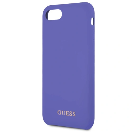 Kup Etui Guess GUHCI8LSGLUV Apple iPhone 8/7 fialové/hard case silikon - GUE2575 - {ean13} - Sklep Home Screen