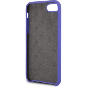 Etui Guess GUHCI8LSGLUV Apple iPhone 8/7 fialové/hard case silikon
