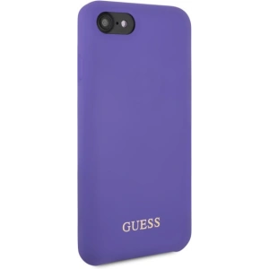 Etui Guess GUHCI8LSGLUV Apple iPhone 8/7 fialové/hard case silikon