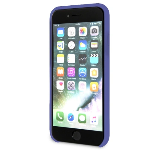 Kup Etui Guess GUHCI8LSGLUV Apple iPhone 8/7 fialové/hard case silikon - GUE2575 - {ean13} - Sklep Home Screen